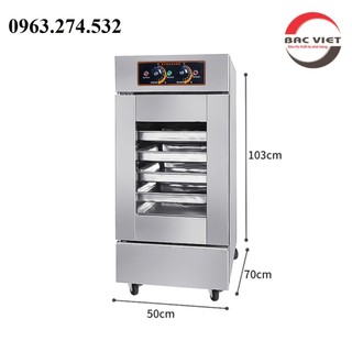 Tủ Ủ Bột Làm Bánh 6 Khay