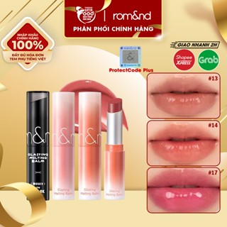 [NEW][DUSTY on the NUDE] Son Dưỡng Dạng Thỏi Có Màu Thuần Chay Dưỡng Ẩm Mềm Môi Romand Glasting Melting Balm 3.5g