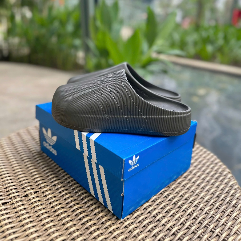 [ CHÍNH HÃNG ] DÉP ADIFOM SUPERSTAR MULE "SHADOW OLIVE"