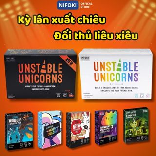 Trò Chơi Board Game Unstable Unicorns, Bộ Thẻ Bài Unstable Unicorns, Phiên Bản Mở Rộng Unstable Unicorns Expansion