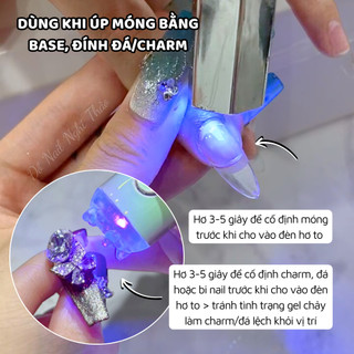 Đèn hơ móng mini cầm tay PISAN 3W Nghi Thảo Nails