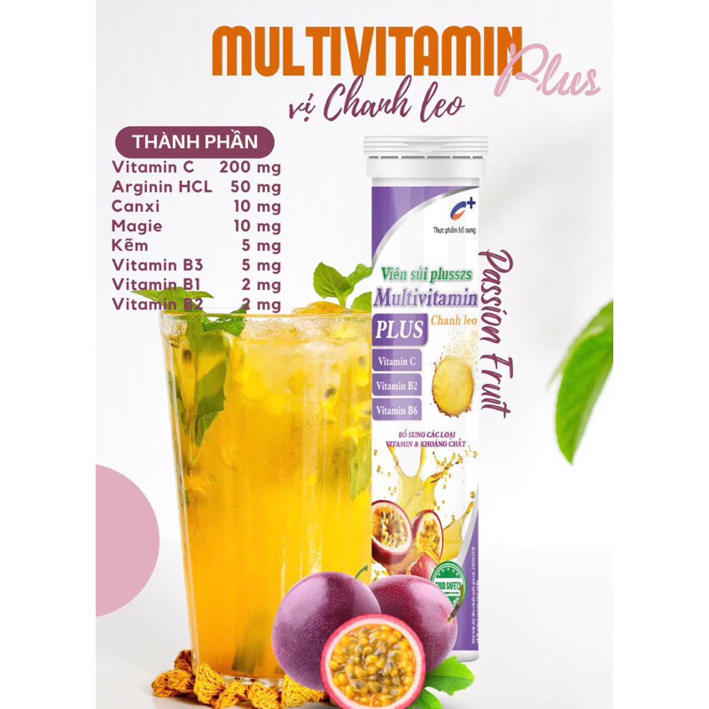 C Sủi Tăng Sức Đề Kháng, Bổ Sung Các Vitamin ,Khoáng Chất Nâng Cao Sức Khoẻ