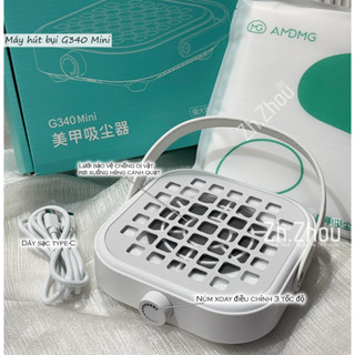  Máy hút bụi MINI AMDMG G340 máy hút bụi móng máy hút bụi nail cao cấp máy hút bụi mini   không tích điện  