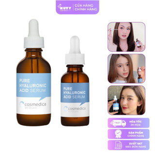 [Live Độc Quyền] Tinh Chất Dưỡng Ẩm Cosmedica Pure Hyaluronic Acid Serum (60ml)