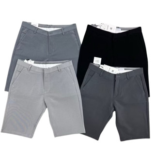 Quần short tây Âu nam đùi ngắn có giãn 4 chiều vải mềm mịn đẹp phong cách HQShip hoả tốc