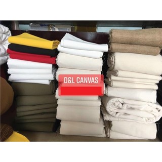 Vải bố canvas màu đỏ khổ 1m6