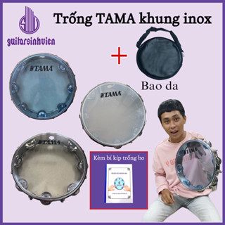 Trống gõ bo TAMA khung inox cao cấp chính hãng - Tặng bao da và bí kíp