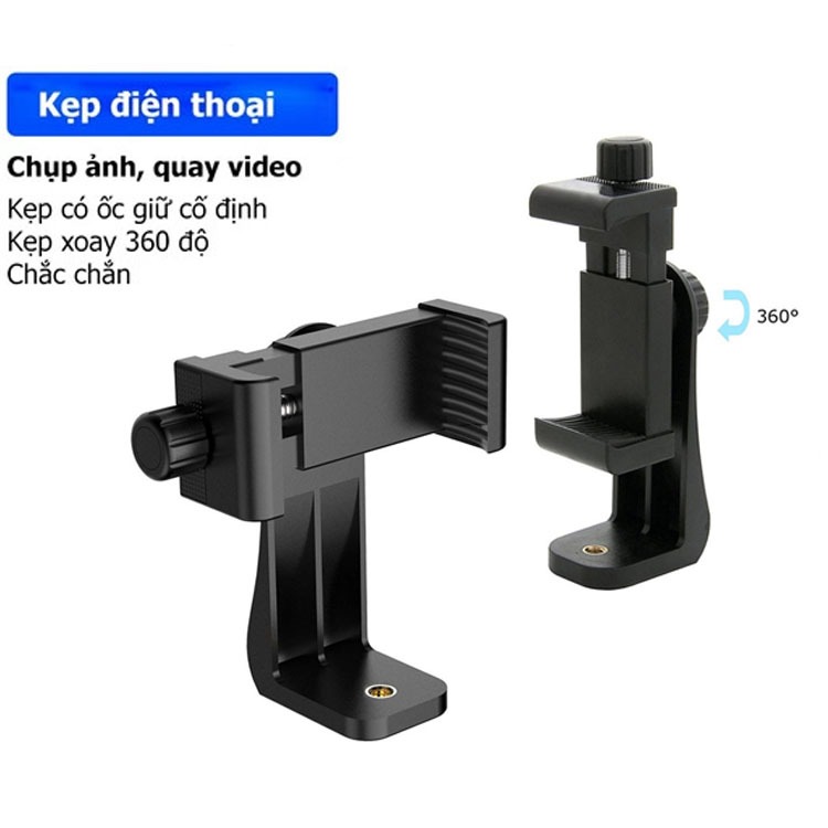 Kẹp Điện Thoại Có Ốc Vặn Cố Định
