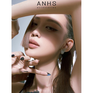 Bông tai bạc 925 DORIS | ANHS Accessories