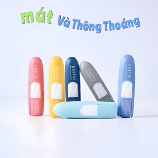 Ống Hít Thông Mũi Pastel Thái Lan Mùi Bạc Hà Mát Và Dễ Chịu Cho Người Nghẹt Mũi