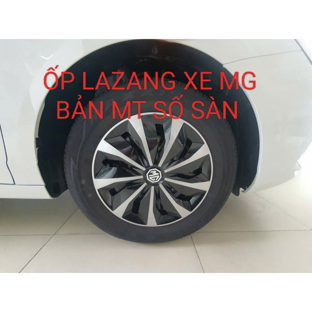 Ốp lazang xe MG5 bản MT số sàn xe lốp R15 - ốp chụp mâm xe MG nhựa PP kiếu dáng thể thao bền đẹp