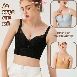  Áo ngực bản to EMMA che mỡ lưng nâng ngực chống chảy xệ che mỡ nách không hằn lộ chất liệu thông thoáng BRA08 