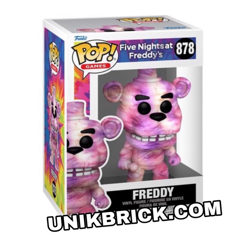 FUNKO POP Five Nights at Freddy's 878 Freddy Fazbear In Tie Dye - Gấu Freddy
