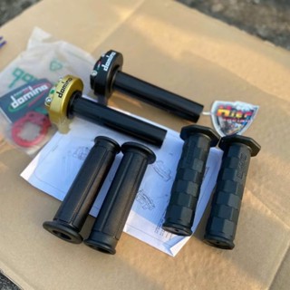 COMBO CÙM TĂNG TỐC DOMINO KÈM BAO TAY TBT XE ĐIỆN DÂY GA WAVE SIRIUS DREAM EXCITER WINNER