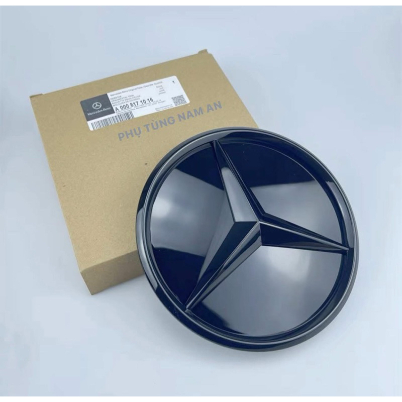 LOGO CALANG MERCEDES C/GLC MÀU ĐEN (LOGO MERCEDES MÀU ĐEN)