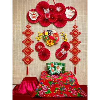 Set Trang Trí Tết Set Mành Tre Trang Trí Tết 2025 Bộ Decor Trang Trí Tết (KHÔNG KÈM MÀNH TRE NỀN)