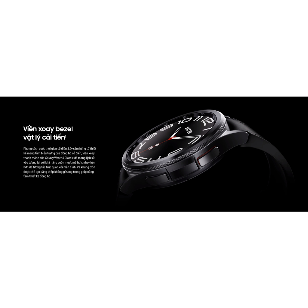 WATCH6 - Đồng hồ thông minh Samsung Galaxy WATCH 6 CLASSIC - 43mm/47mm - BẢO HÀNH chính hãng | BigBuy360 - bigbuy360.vn