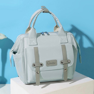  Balo túi xách đựng bỉm sữa cho mẹ và bé kích thước 24x23x14 cm 