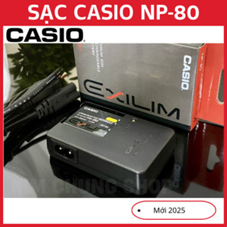  Sạc Casio NP80  chung Fujifilm NP45  cho Casio Exilim Z1 Z2 Z16 Z115 Z280 Z350 Z370 Z550 Z800 ZS150 ZS200,... 