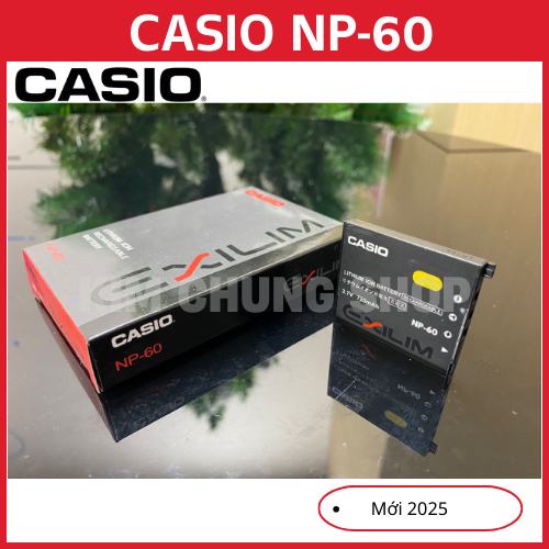 Pin Casio NP-60 cho  EX-Z80 EX-Z85 EX-Z9 EX-Z90 EX-Z29 ...