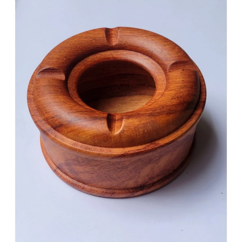 Gạt tàn thuốc lá bằng gỗ hương đá, gạt tàn thuốc bằng gỗ