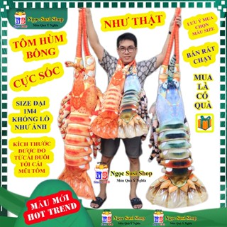   ĐỘC LẠ  GẤU BÔNG HẢI SẢN CON CUA TÔM HÙM GHẸ XANH KHỔNG LỒ NHƯ THẬT - thú bông đồ chơi doll toy 