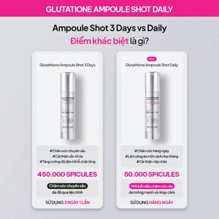 [𝐀𝐔𝐓𝐇𝐄𝐍𝐓𝐈𝐂-Loutu][MÃ 90K] Tinh Chất Dưỡng Trắng Cải Thiện Nếp Nhăn Maxclinic Glutathione Ampoule Shot Daily Serum