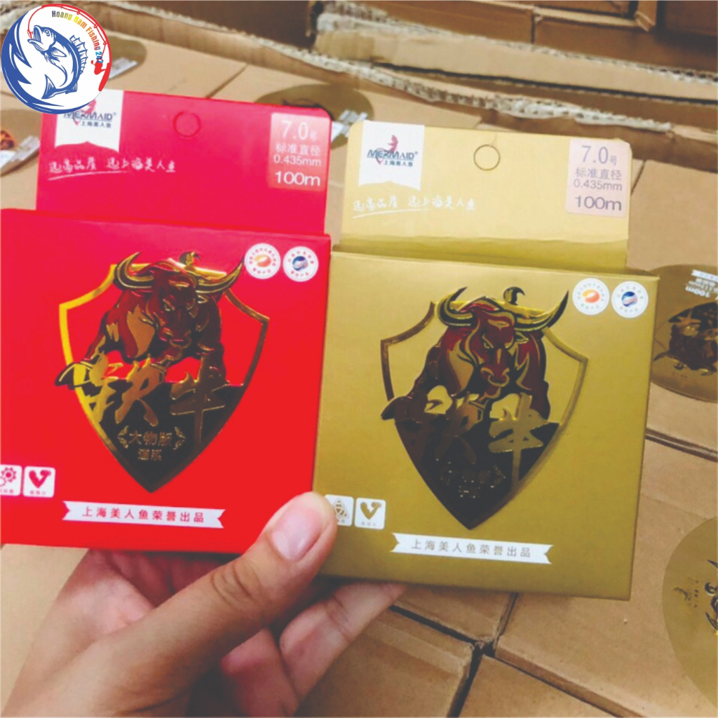 [Chính Hãng] Cước câu cá Thiết Ngưu. Dây câu cá siêu bền, cước làm trục thẻo câu đài. Cước săn hàng