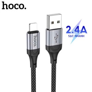 Dây sạc nhanh Hoco chính hãng dành cho 6 7 ...12 13 14 cáp sạc bọc dù cổng usb dài 1m 2m 3m