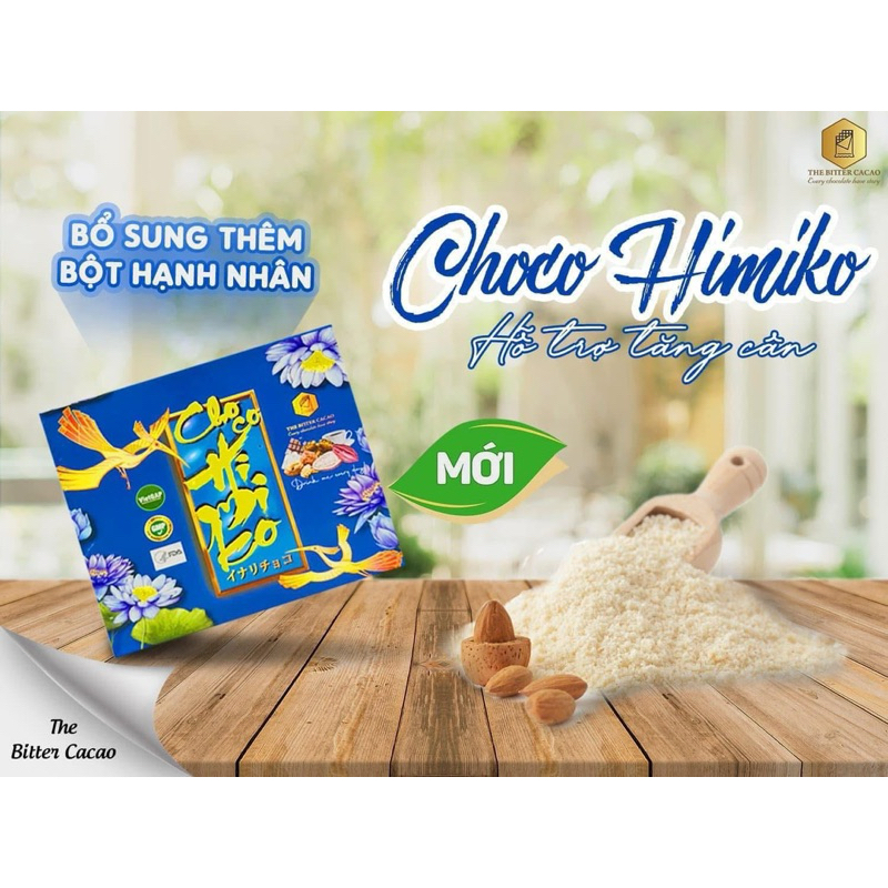 Cacao Choco himiko hộp 20 gói date 1/2029