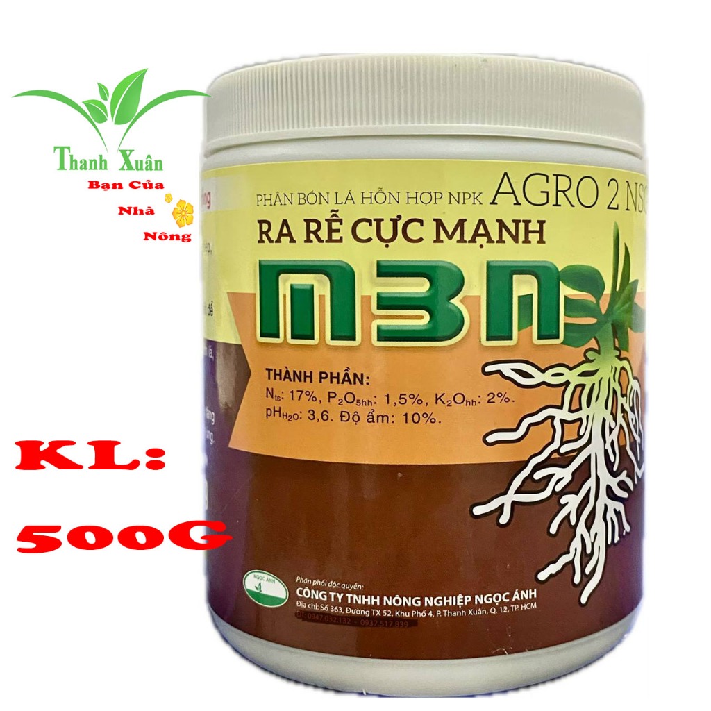 Kích Rễ M3N ( Ngọc Ánh )  - Ra Rễ Cực Mạnh - Giâm Cành Ủ Hạt Giống Lọ 500g