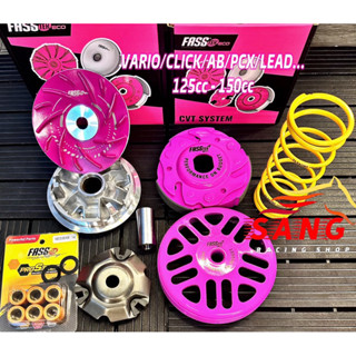 BỘ NỒI TAY GA FASSTEK ECO ( TRƯỚC - SAU ) cho VARIO/CLICK/AB/PCX/LEAD .. 125- 150cc.