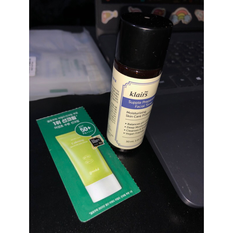 Toner Klairs chai 30ml mini size du lịch new