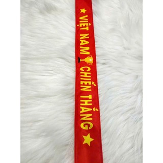 BĂNG RÔN CỔ ĐỘNG VIÊN VN - SẢN PHẨM IN KHÔNG BONG TRÓC