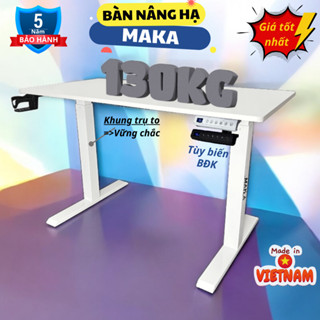 Bàn Nâng Hạ Chiều Cao Bằng Điện Thông Minh MAKA 137H - Chơi Game - Học Tập - Làm Việc - Văn Phòng