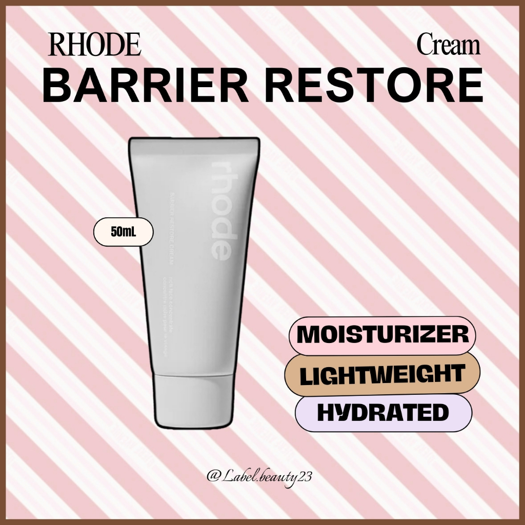SẴN ✨ Kem dưỡng ẩm Rhode Barrier Restore Cream - 𝐋𝐚𝐛𝐞𝐥.𝐛𝐞𝐚𝐮𝐭𝐲 ✨