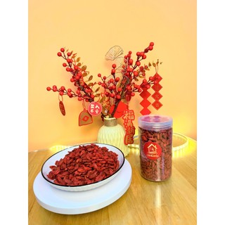 Kỷ Tử Ninh Hạ GIA NGUYỄN hạt to, đỏ, khô, sạch dùng nấu chè, hầm canh  tốt cho SỨC KHỎE