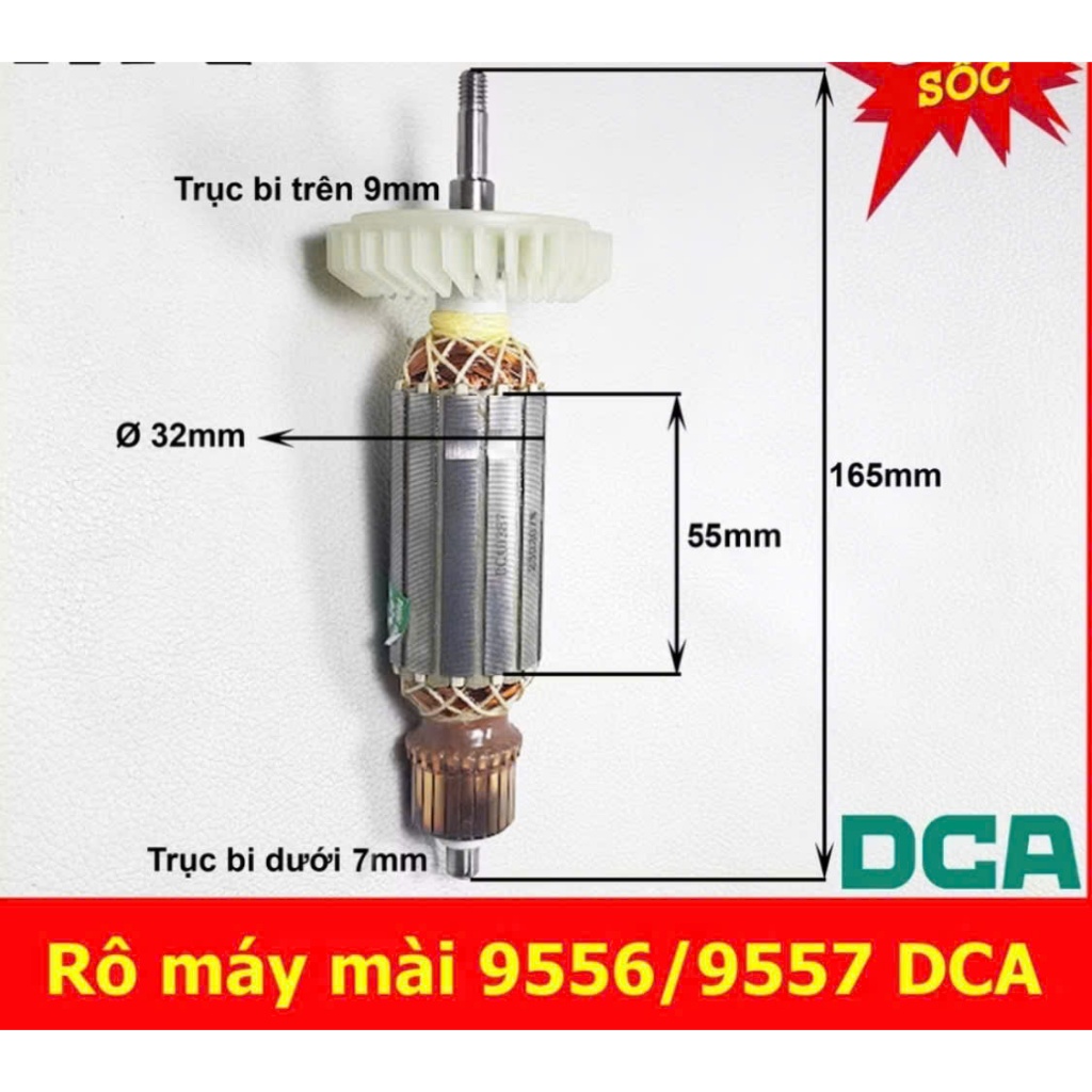 Roto mài góc 9556 9557 9558