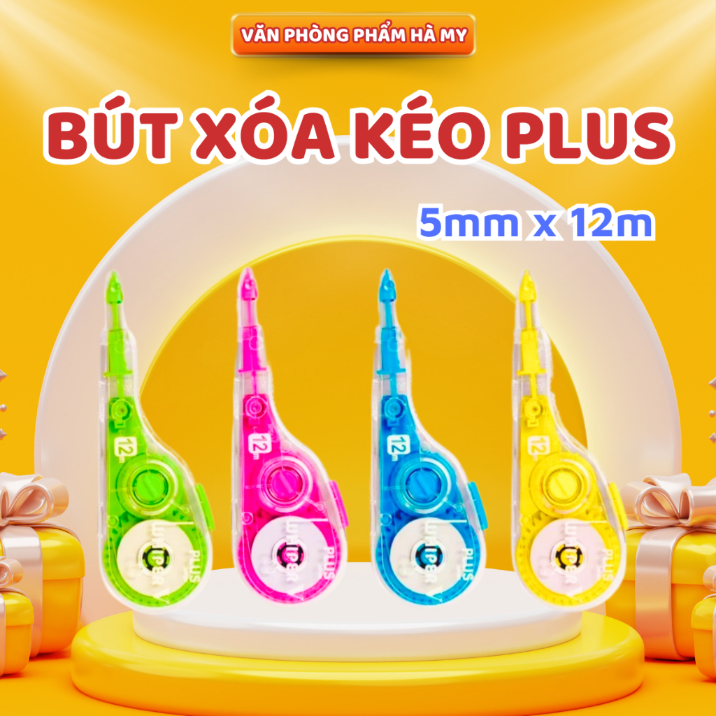 Băng Bút Xóa Kéo, ruột băng xóa kéo PLUS