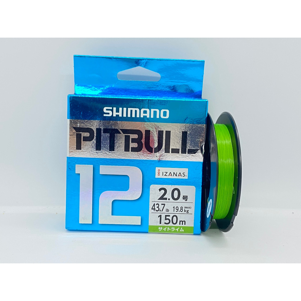 Dây dù PE Shimano Pitbull X12 150m/200m [Chính Hãng]