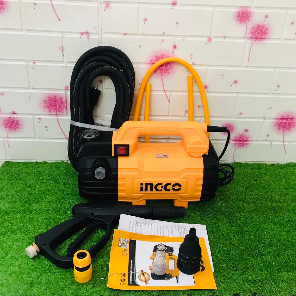MÁY XỊT RỬA XE 1500W INGCO HPWR15028 [CHÍNH HÃNG] MÁY RỬA XE ÁP LỰC CAO [RẺ] MÁY XỊT RỬA XE TOTAL
