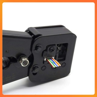Kìm Bấm Mạng Xuyên Thấu CAT5/CAT6 RJ45 Chuyên Dụng – Tích Hợp Cắt Dây Tự Động