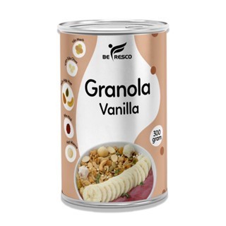 Ngũ Cốc Ăn Kiêng Granola Vị Vanilla Hạt Trái Cây Mix Sữa Chua Sấy Khô Befresco 300g 