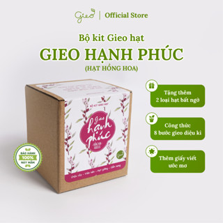 Bộ kit trồng cây gieo hạt Ô-Seed - Hạt hồng hoa hibiscus - Gieo Hạnh Phúc