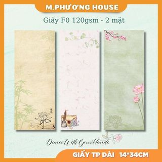 Sổ - Giấy rời viết Thư Pháp / Vintage - A4 (100 trang)