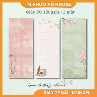 Sổ - Giấy rời viết Thư Pháp / Vintage - A4 (100 trang)