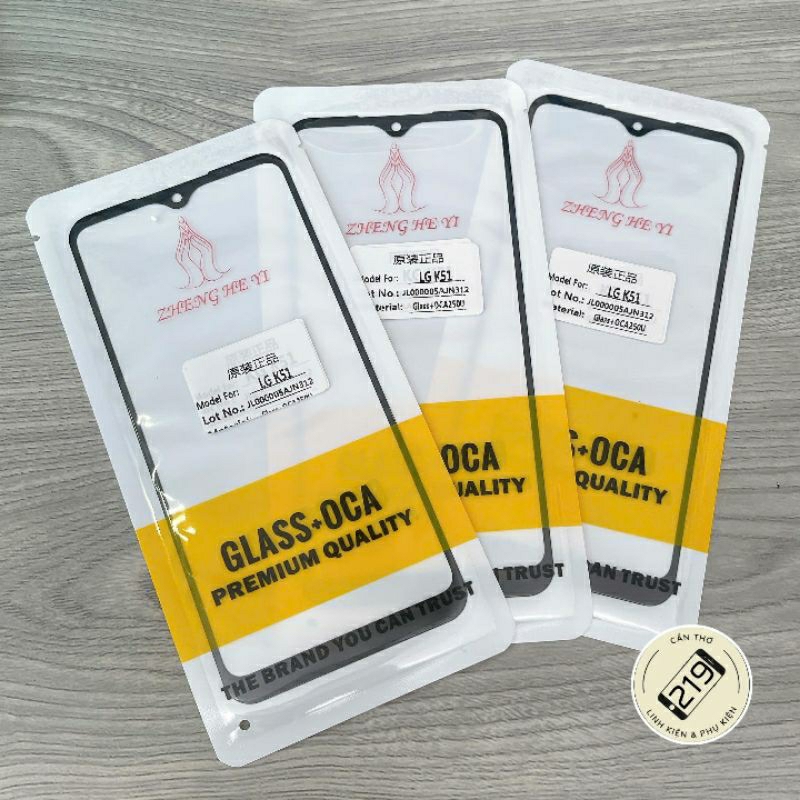 Kính ép LG K51 / Q51 dùng chung đã có keo sẵn