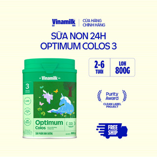  Sữa Non Vinamilk Optimum Colos Gold 3 800g  sữa bột cho trẻ từ 2 - 6 tuổi  