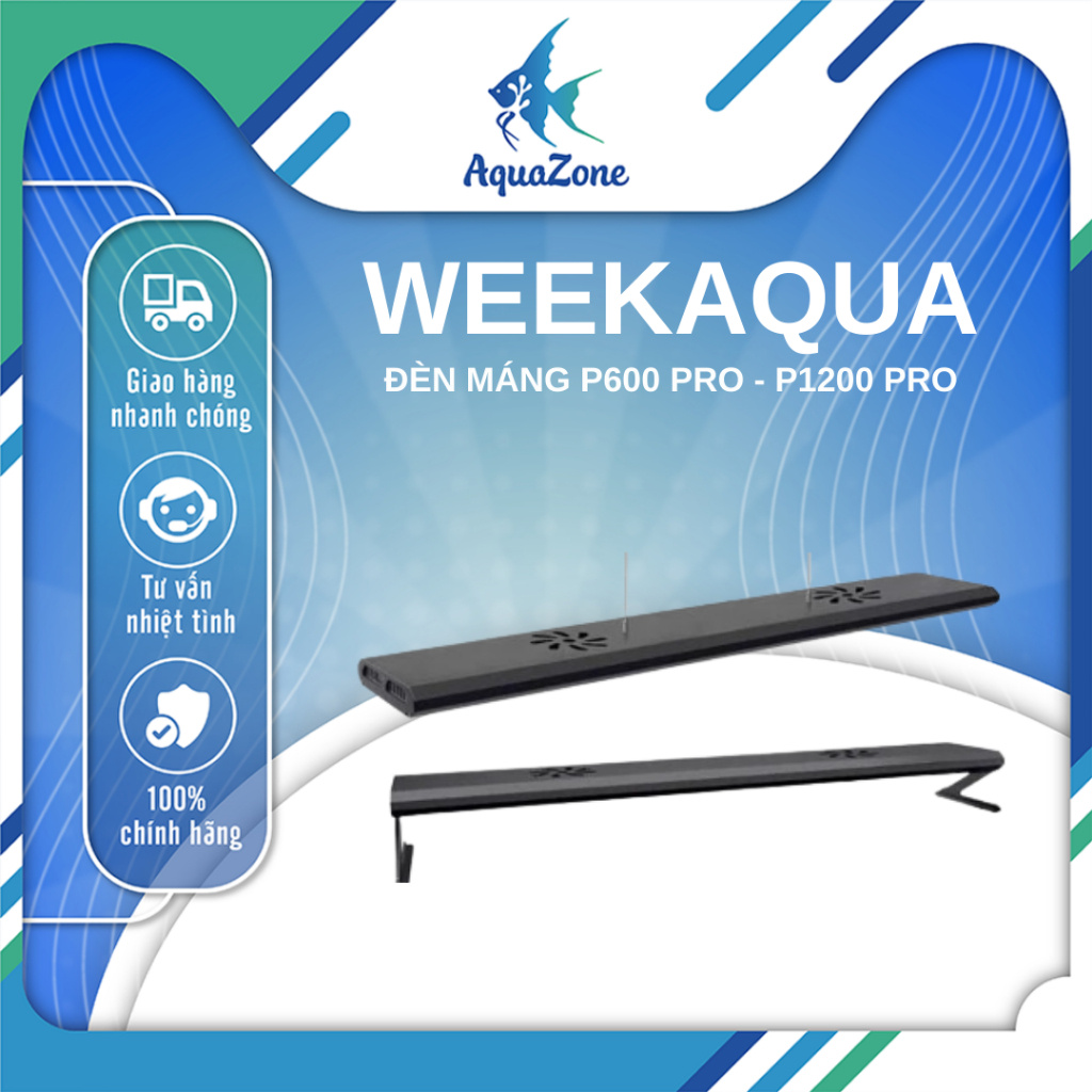 Đèn thủy sinh Week Aqua P PRO | P600PRO, P900PRO, P1200PRO cao cấp