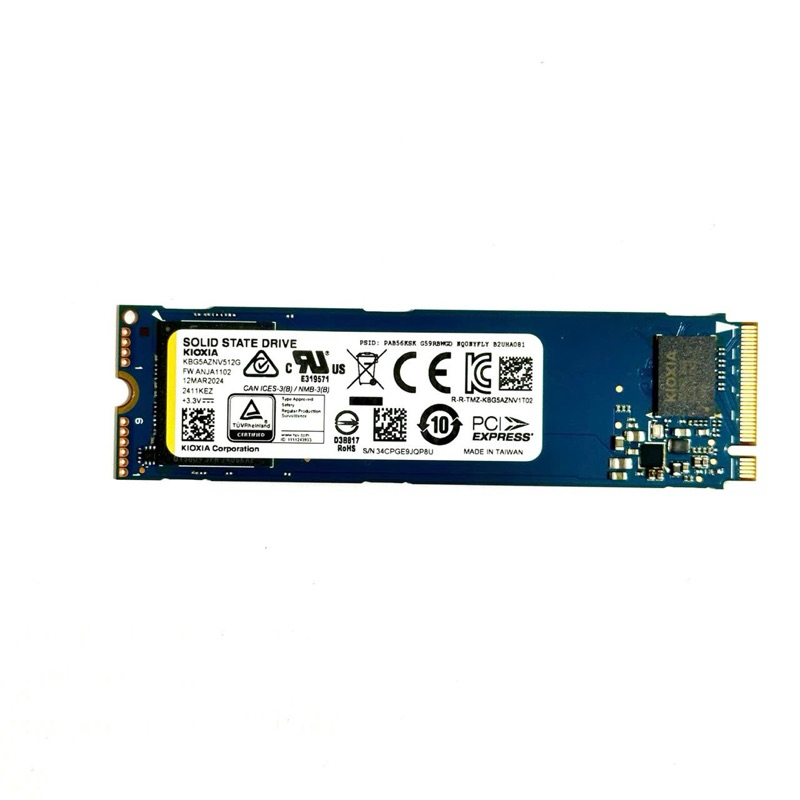 SSD 512GB KIOXIA KBG5AZNV512G M.2 2280 PCI-e NVMe Gen 4×4